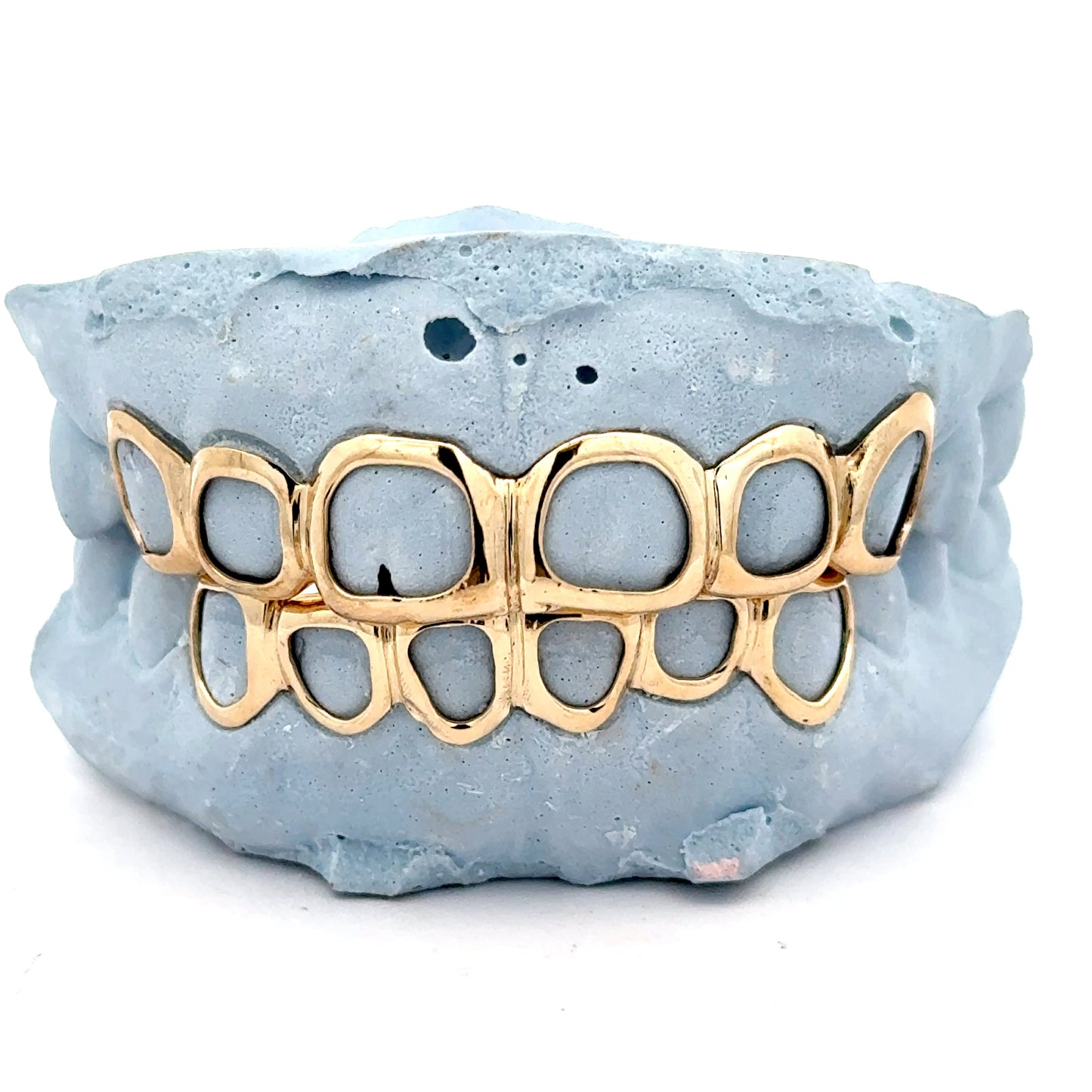 Custom Open Face Gold Grillz [SG008]