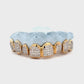 Custom Gold Invisible Set Hand Set Grills [HS006]